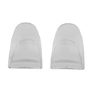 2 Pieces Anti-slip Thumbstick L2 R2 Trigger Button for Sony PS4 Game Controller clear