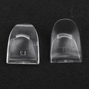 2 Pieces Anti-slip Thumbstick L2 R2 Trigger Button for Sony PS4 Game Controller clear