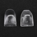 2 Pieces Anti-slip Thumbstick L2 R2 Trigger Button for Sony PS4 Game Controller clear