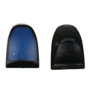 2 Pieces Replacement Part L2 R2 Extension Trigger Button for Sony PS4 Game Controller Black+Blue