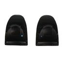2 Pieces Replacement Part L2 R2 Extension Trigger Button for Sony PS4 Game Controller Black+Blue