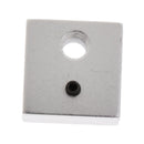 20x20x10mm Aluminum Heater Block for Makerbot MK7 MK8 3D Printer Nozzle & Nozzle Throat Hole M6