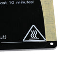 Heated Hot Bed PCB M3K 20X220mm PCB 12V120 Watt for 3D Printer Black