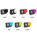 Protective Dirtproof Skin Cover Silicon Soft Lens Cap For Gopro Hero5 Purple