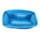 Shockproof Flexible DSLR SLR Handheld Camera Bag Insert Partition Padded Cover Case Blue