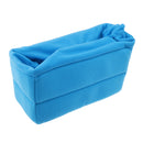 Shockproof Flexible DSLR SLR Handheld Camera Bag Insert Partition Padded Cover Case Blue