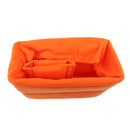 Portable Carrying Bag DSLR Camera Partition Padded Bag Travel Case for Nikon Sony Orange