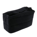 Shockproof Flexible DSLR SLR Handheld Camera Bag Insert Partition Padded Cover Case Black