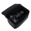 Portable Mobile Handheld DSLR SLR Camera Storage Bag Waterproof Portable Shoulder Bag Black
