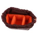 Women's Waterproof DSLR Camera Bag Shockproof Padded Insert Protection Bag