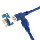 USB3.0 1x to 16x Extender Riser Card Adapter 4pin Power Cable PCI-E Express