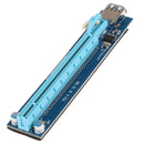 USB3.0 1x to 16x Extender Riser Card Adapter 4pin Power Cable PCI-E Express