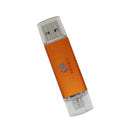 DOVEWILL Mini 2 in 1 OTG Micro USB 2.0 Flash Pen Drive Memory Stick for Android Phone Tablet Computer Gold 64G