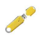 Flash Drive Memory Pen Disk Pen U Disk Thumb for Computer Data Media Storage Yellow 64G