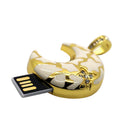 Mini 16GB USB2.0 Flash Drive Device Memory Stick For IOS Linux Windows Moon Shape