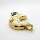 Mini 16GB USB2.0 Flash Drive Device Memory Stick For IOS Linux Windows Moon Shape