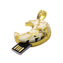 Mini 16GB USB2.0 Flash Drive Device Memory Stick For IOS Linux Windows Moon Shape