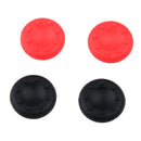 2Pair Thumbstick Cap Silicone Camo Skin Grip Case for PlayStation PS4 Red