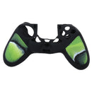 2Pair Silicone Thumbstick Grip Skin + Cover Case for PS4 Control Game Pad Green