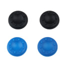 2Pair Thumbstick Cap Silicone Camo Skin Grip Case for PlayStation PS4 Blue