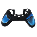 2Pair Thumbstick Cap Silicone Camo Skin Grip Case for PlayStation PS4 Blue