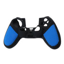 4 Pieces Thumbstick Cap Silicone Camo Skin Grip Case for PlayStation PS4 Blue