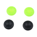 4 Pieces Thumbstick Cap Silicone Camo Skin Grip Case for PlayStation PS4 Green