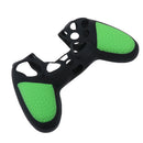 4 Pieces Thumbstick Cap Silicone Camo Skin Grip Case for PlayStation PS4 Green