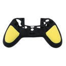 4 Pieces Thumbstick Cap Silicone Camo Skin Grip Case for PlayStation PS4 Yellow