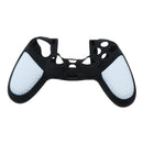 4 Pieces Thumbstick Cap Silicone Camo Skin Grip Case for PlayStation PS4 White