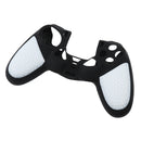4 Pieces Thumbstick Cap Silicone Camo Skin Grip Case for PlayStation PS4 White