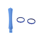 High-end Chrome Thumbstick Accent Rings With Teardown Rod Tool for Xbox One Elite Controller Blue