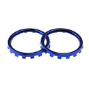 High-end Chrome Thumbstick Accent Rings With Teardown Rod Tool for Xbox One Elite Controller Blue