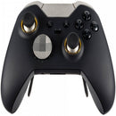 Unique Design Custom Chrome Accent Joystick Rings Set for Xbox One Elite Replacement Analog Sticks Game Controller Gold