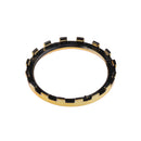 Unique Design Custom Chrome Accent Joystick Rings Set for Xbox One Elite Replacement Analog Sticks Game Controller Gold