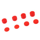 8X Anti-slip Silicone Precision Raised Analog Sticks Thumb Grips for PS4 Red