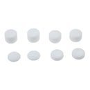 8Piece Thumbstick Cap Rised Thumb Grip For Sony Playstation 4 PS4 White