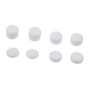 8Piece Thumbstick Cap Rised Thumb Grip For Sony Playstation 4 PS4 White