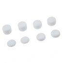 8Piece Thumbstick Cap Rised Thumb Grip For Sony Playstation 4 PS4 White