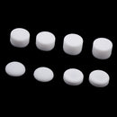 8Piece Thumbstick Cap Rised Thumb Grip For Sony Playstation 4 PS4 White