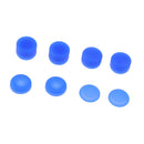 8Piece Thumbstick Cap Rised Thumb Grip For Sony Playstation 4 PS4 Blue