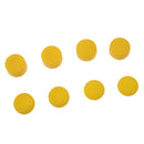 8Piece Thumbstick Cap Rised Thumb Grip For Sony Playstation 4 PS4 Yellow
