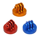 Aluminum Tripod Mount Adapters Mini Mount with 1/4" for Gopro Action Camera Gold