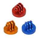 Aluminum Tripod Mount Adapters Mini Mount with 1/4" for Gopro Action Camera Gold