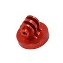 Aluminum Tripod Mount Adapters Mini Mount with 1/4'' for Gopro Action Camera Red