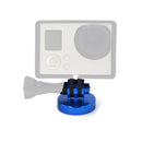 Aluminum Tripod Mount Adapters Mini Mount with 1/4'' for Gopro Action Camera Red