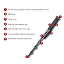 Kingjoy MP208F Aluminum Twist Lock Monopod Heavy Duty Tripod For Camera