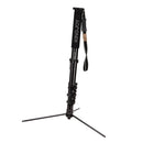Kingjoy MP408FL Versatile Professional Flip Lock Tripod Monopod Camera DSLR