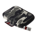 Mini Storage USB Flash Drive Holder Case Carrying Storage USB Cable Bag 6 Slots Camo