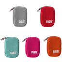 Flash Drive Case Bag USB Thumb Carrying Storage with Padded Protection 6 Slots Gray